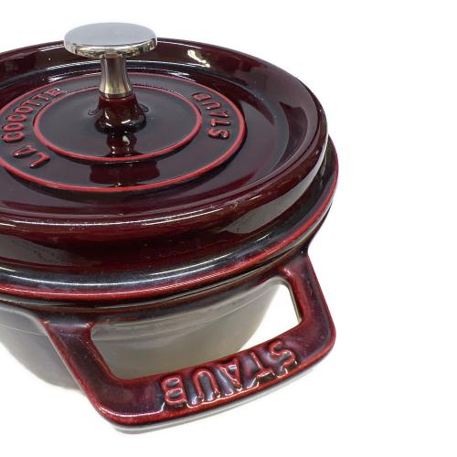 Staub (ストウブ) 両手鍋 20cm レッド