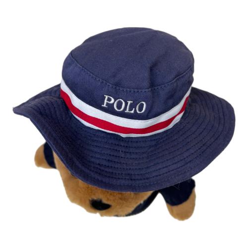 POLO RALPH LAUREN (ポロ・ラルフローレン) ヘッドカバー ニット ブラウン×ネイビー