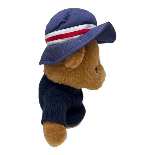 POLO RALPH LAUREN (ポロ・ラルフローレン) ヘッドカバー ニット ブラウン×ネイビー