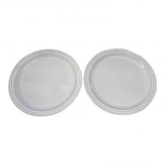 LE CREUSET (ルクルーゼ) プレート ホワイト Round Plate LC 27cm