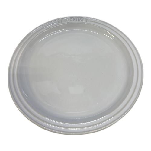 LE CREUSET (ルクルーゼ) プレート ホワイト Round Plate LC 27cm