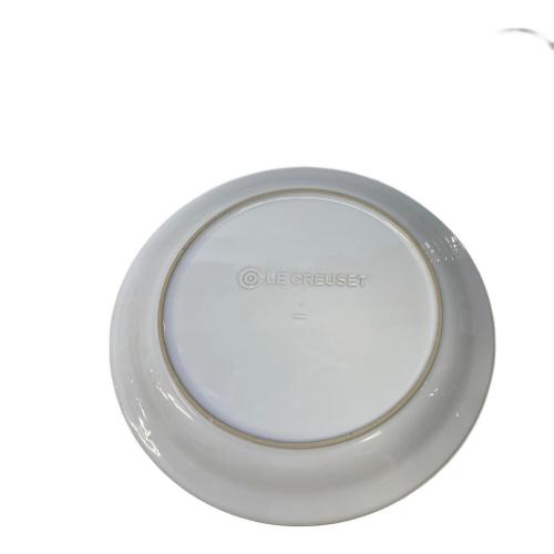 LE CREUSET (ルクルーゼ) プレート ホワイト Round Plate LC 27cm