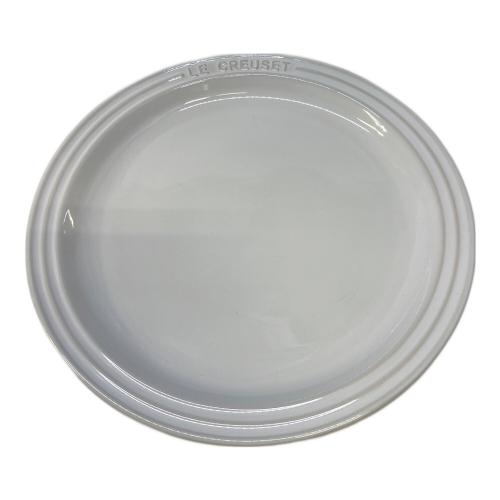 LE CREUSET (ルクルーゼ) プレート ホワイト Round Plate LC 27cm