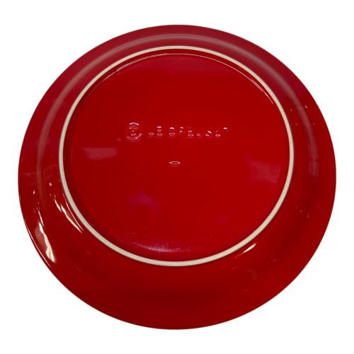 LE CREUSET (ルクルーゼ) プレート レッド Round Plate LC 27cm