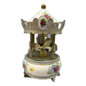 SANKYO (サンキョー) オルゴール メリーゴーランド　インテリアとして