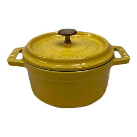 Staub (ストウブ) ココット 10cm イエロー｜トレファクONLINE