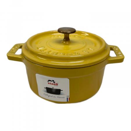 Staub (ストウブ) ココット 10cm イエロー｜トレファクONLINE