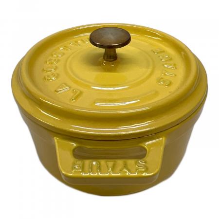 Staub (ストウブ) ココット 10cm イエロー｜トレファクONLINE