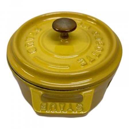 【美品】ストウブ staub ココット オーバル 27cm レモンイエロー Staub (ストウブ) ココット 10cm イエロー｜トレファクONLINE