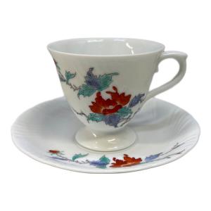 十三代柿右衛門窯 カップ&ソーサー