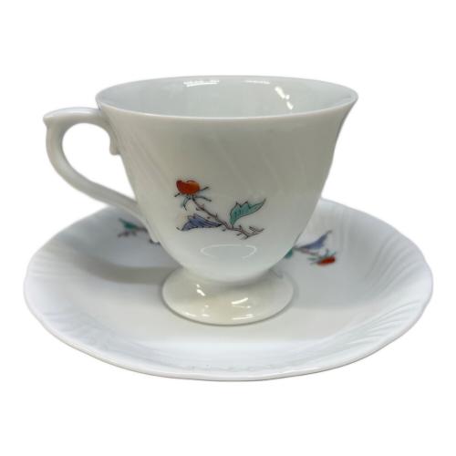 十三代柿右衛門窯 カップ&ソーサー