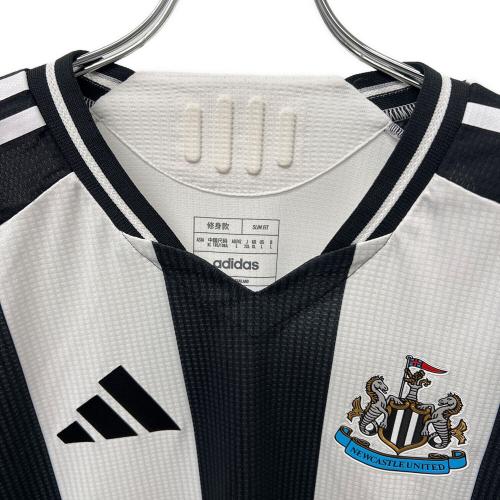 adidas (アディダス) サッカーユニフォーム JJ4466 ニューカッスル・ユナイテッドFC 24/25 ホーム オーセンティックユニフォーム メンズ 2XL ブラック×ホワイト