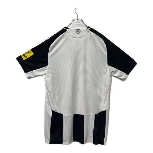 adidas (アディダス) サッカーユニフォーム JJ4466 ニューカッスル・ユナイテッドFC 24/25 ホーム オーセンティックユニフォーム メンズ 2XL ブラック×ホワイト