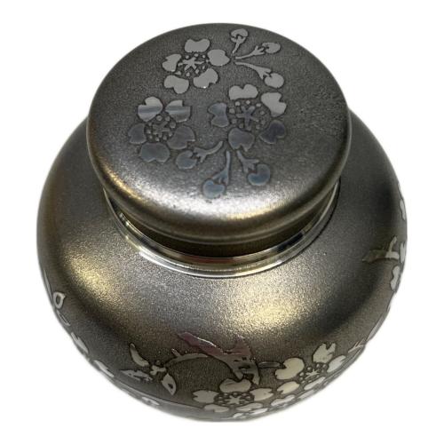 さつま朝日堂 薩摩錫器 茶筒