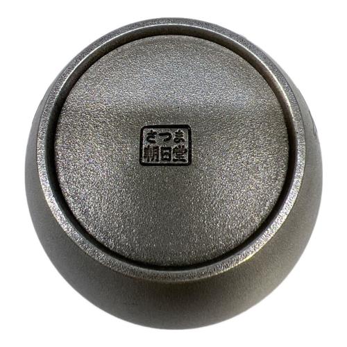 さつま朝日堂 薩摩錫器 茶筒