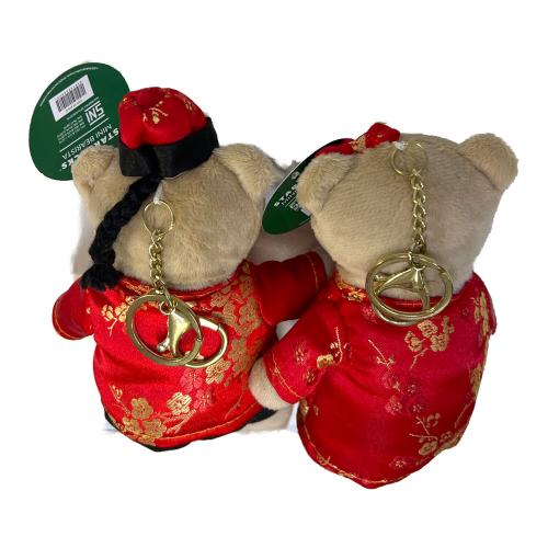 STARBUCKS COFFEE (スターバックスコーヒー) ぬいぐるみチャーム ベアリスタ インドネシア 2Pセット