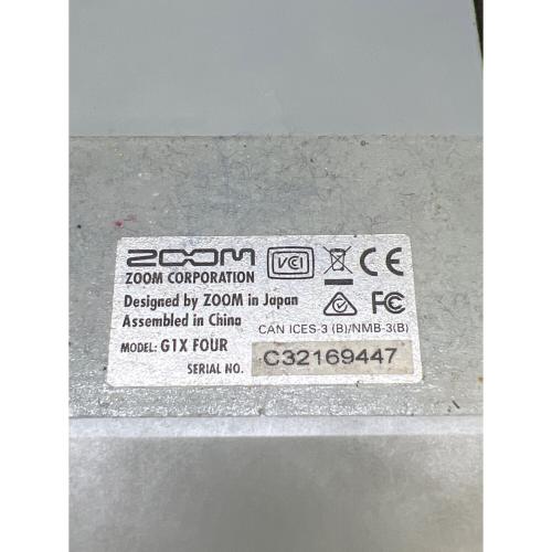 ZOOM (ズーム) マルチエフェクター G1X FOUR