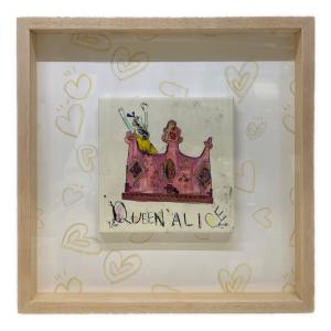 版画 『クイーンアリス』 蟹江 杏