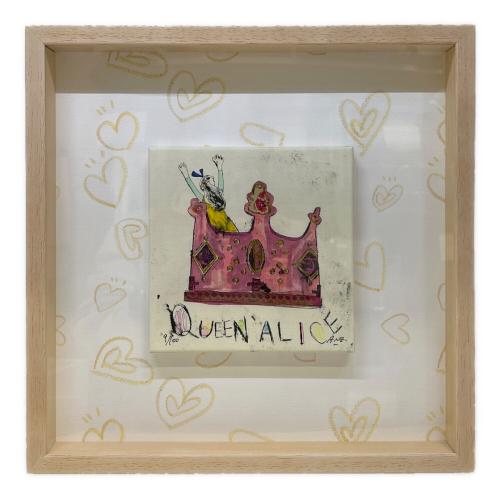 版画 『クイーンアリス』 蟹江 杏