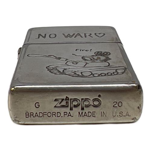 ZIPPO (ジッポ) オイルライター NO WAR