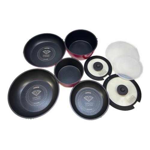 IRIS OHYAMA フライパンセット 取手欠品