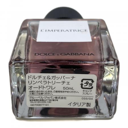 DOLCE & GABBANA (ドルチェ＆ガッバーナ) オードトワレ 50ml 残量80