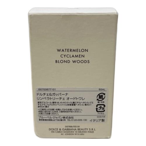 DOLCE & GABBANA (ドルチェ＆ガッバーナ) オードトワレ 50ml 残量80%-99% L'Imperatrice