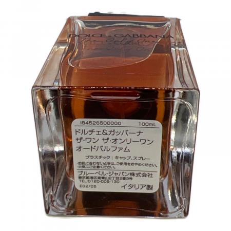 DOLCE & GABBANA (ドルチェ＆ガッバーナ) オードパルファム 100ml 残量
