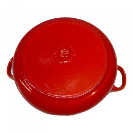 LE CREUSET (ルクルーゼ) 両手鍋 20cm オレンジ シグニチャー