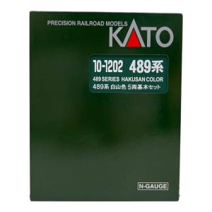 KATO (カトー) 489系 白山色 5両基本セット Nゲージ 10-1202 ※付属シール一部使用済み