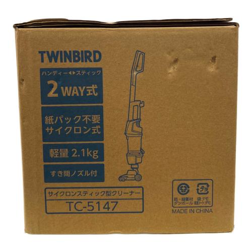 TWINBIRD (ツインバード) スティッククリーナー TC-5147