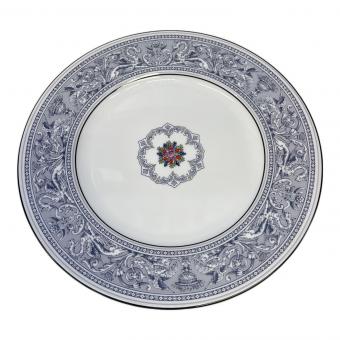 Wedgwood (ウェッジウッド) プレート 27cm フロレンティーン・インディゴホワイト