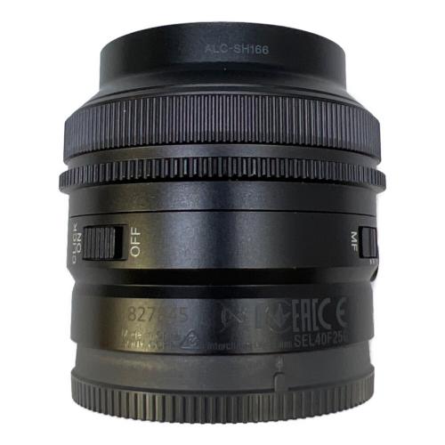 SONY (ソニー) 単焦点レンズ SEL40F25G E-mount