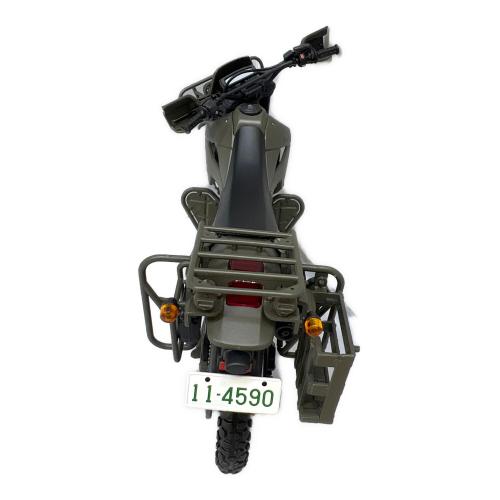 カワサキＫＬＸ250小銃付きＤＸ 陸上自衛隊オートバイ