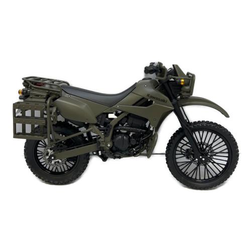 カワサキＫＬＸ250小銃付きＤＸ 陸上自衛隊オートバイ