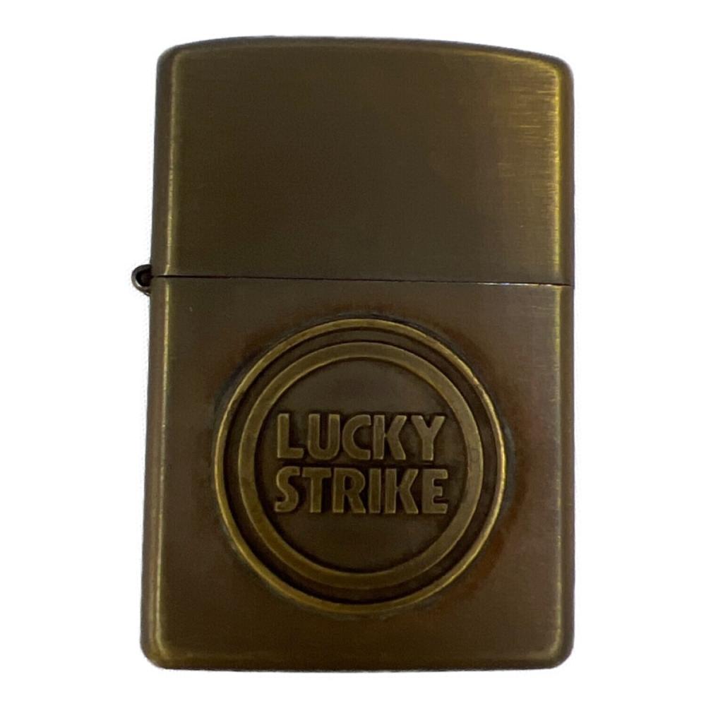 170590 現状品 ZIPPO ジッポ オイルライター LUCKY STRIKE CIGARETTES [1000023024846] ZIPPO (ジッポ) ライター LUCKY STRIKE/I X｜トレファクONLINE