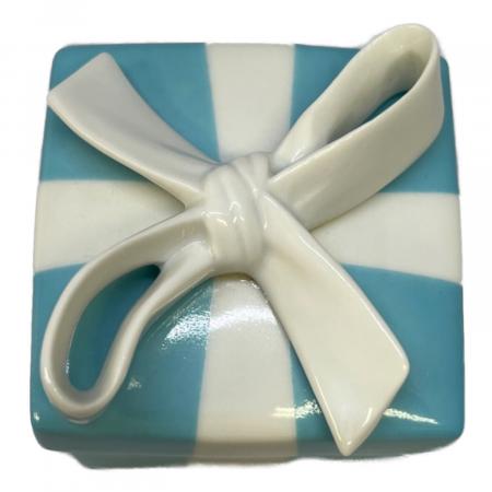 TIFFANY & Co. (ティファニー) 陶器 小物入れ リボン プレゼント