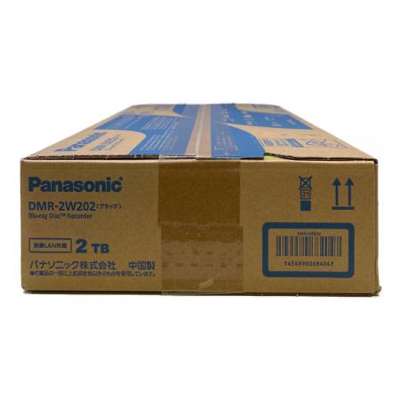 ● Panasonic DMR-2W202 ブルーレイレコーダー　2023年製 Panasonic (パナソニック) Blu-rayレコーダー DMR-2W202 2023年発売