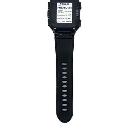 GREENON (グリーンオン) ゴルフGPSナビ THE GOLF WATCH PREMIUM II ブラック
