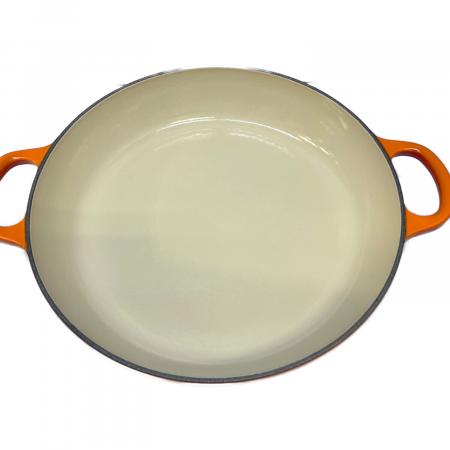 LE CREUSET (ルクルーゼ) 両手鍋 SIZE 26cm ビュッフェ・キャセロール