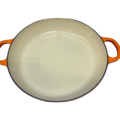 LE CREUSET (ルクルーゼ) 両手鍋 SIZE 26cm ビュッフェ・キャセロール