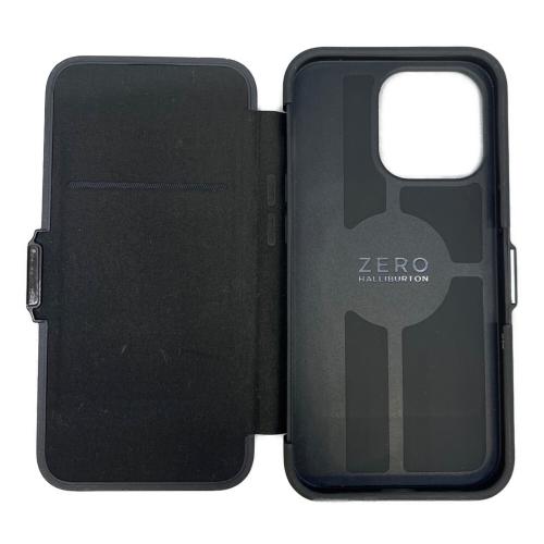 ZERO HALLIBURTON (ゼロ ハリバートン) 手帳型スマホケース iPhone13 Pro