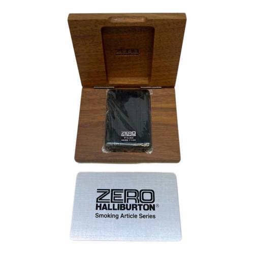 ZIPPO (ジッポ) オイルライター ZERO HALLIBURTON ブラック