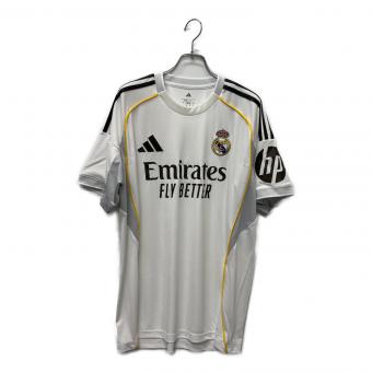 サッカーユニフォーム JJ1931 レアル・マドリード 25/26 ホーム メンズ SIZE 2XL ホワイト