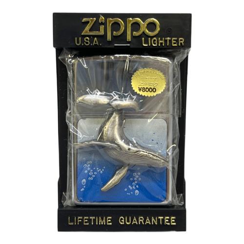 ZIPPO (ジッポ) オイルライター 1997 鯨 立体