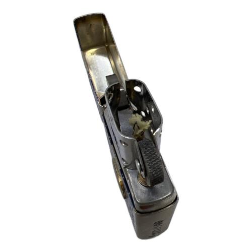 ZIPPO (ジッポ) オイルライター 2002年製 ハイビスカス ネイビー
