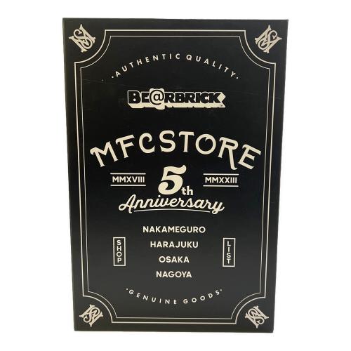 BE＠RBRICK (ベアブリック) MFC STORE 5th Anniversary フィギュア 100%&400%