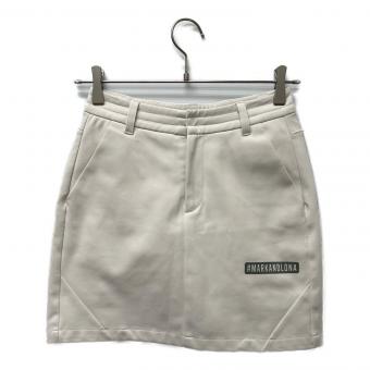 MARK&LONA (マークアンドロナ) ゴルフスカート レディース SIZE 36 アイボリー