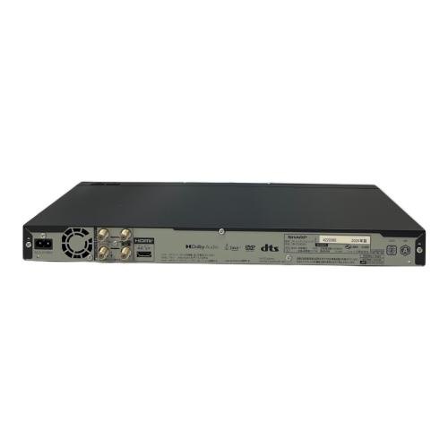 SHARP (シャープ) Blu-rayレコーダー 2B-C10GW1 2025年製