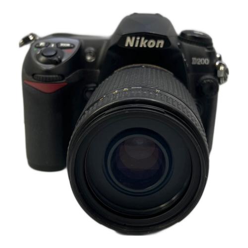 Nikon (ニコン) デジタル一眼レフカメラ D200 レンズ・フラッシュ・バッテリーホルダー